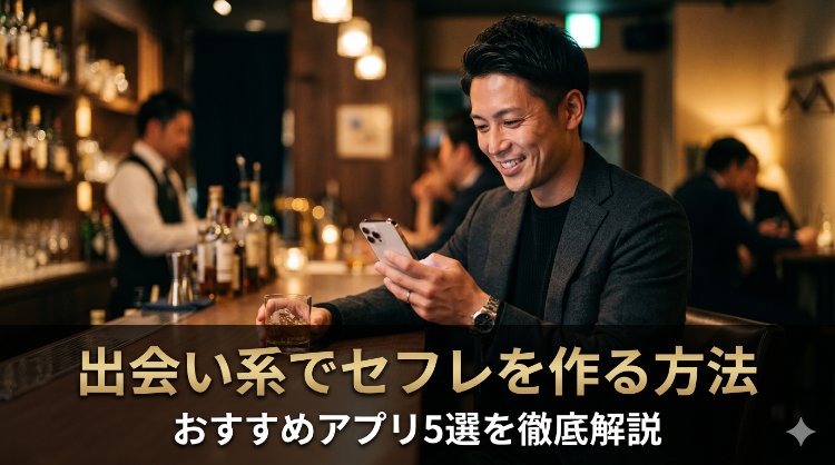 出会い系でセフレを作る方法 おすすめアプリ5選を徹底解説